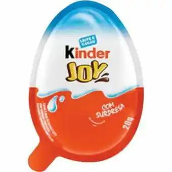 Atacadão Kinder ovo joy meninos unidade 20g - kinder oferta