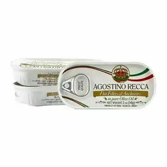 Pão de Açúcar File anchova alici italiano agostino recca em azeite 56g oferta