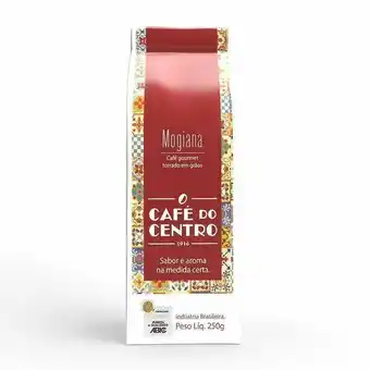 Pão de Açúcar Café do centro mogiana em grãos 250 g café do centro em grãos 250g - especial mogiana oferta