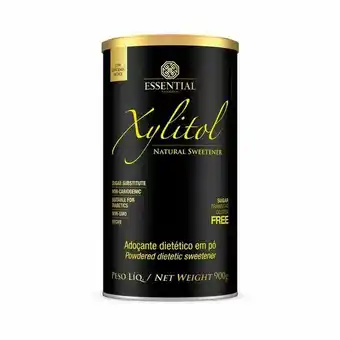 Pão de Açúcar Xylitol adoçante natural essential nutrition 900g oferta