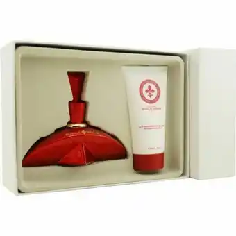Cx de presente feminino marina de bourbon rouge royal marina de bourbon eau de parfum spray 100 ml + loção corporal 150 ml