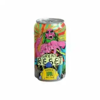 Cerveja artesanal odisseia great reset double ipa lata 350ml sp brasil