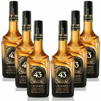 Kit 06 unidades licor 43 baristo 700ml