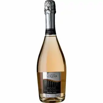 Espumante italiano terra serena extra dry rosé garrafa 750ml