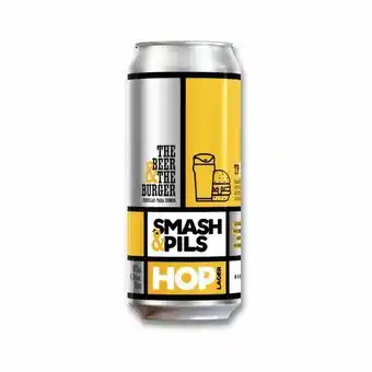 Pão de Açúcar Cerveja avós - smash & pils - hoppy lager - lata 473ml oferta