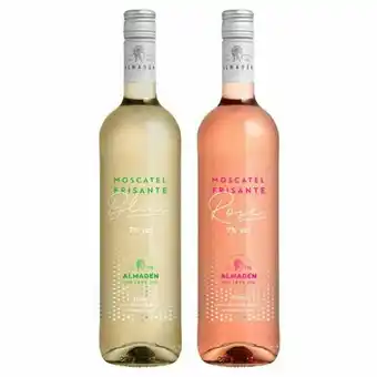 Kit vinho frisante almadén moscatel 01 blanc e 01 rosé 750ml
