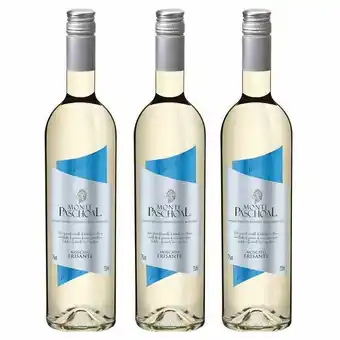 Kit 03 un. frisante monte paschoal moscatel branco 750ml