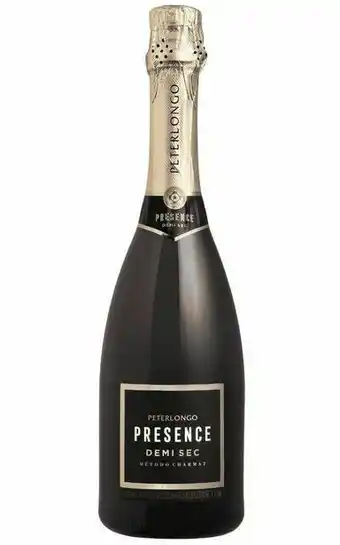 Espumante bra peterlongo presence demi sec 750ml