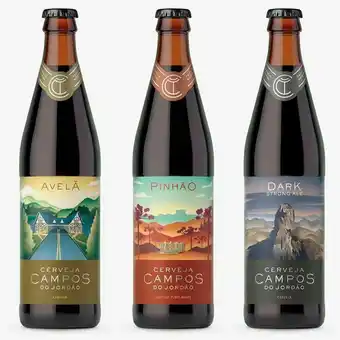 Pão de Açúcar Kit 3 cervejas artesanais avelã, pinhão e dark strong ale oferta