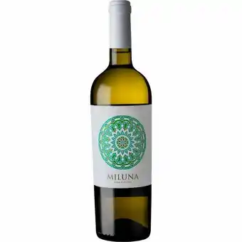 Vinho italiano branco miluna puglia garrafa 750ml