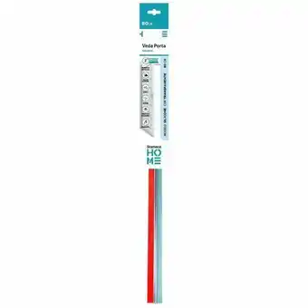 Pão de Açúcar Veda porta transparente 80cm rodo silicone modelo 5094 - stamaco home transparente oferta