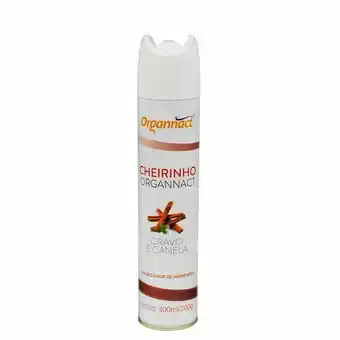 Aromatizador organnact cheirinho cravo e canela 300ml