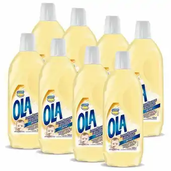 Kit 8 lava roupas ola bebê 500ml