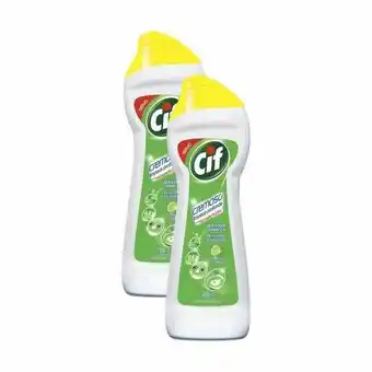 Pão de Açúcar Kit 2 limpadores cif cremoso limão 250ml oferta