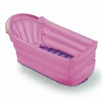 Banheira inflável bath buddy rosa multikids baby bb206