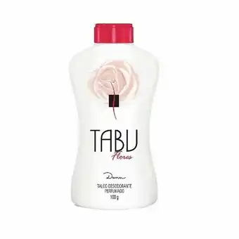 Talco tabu flores 100gr