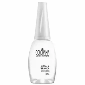 Esmalte colorama cremoso pétala branca 8ml