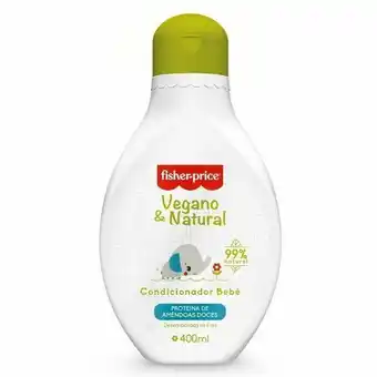 Pão de Açúcar Condicionador bebe vegano & natural fisher price 400ml oferta