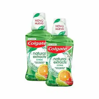 Pão de Açúcar Kit 2 enxaguante bucal colgate natural extracts citrus 250ml oferta