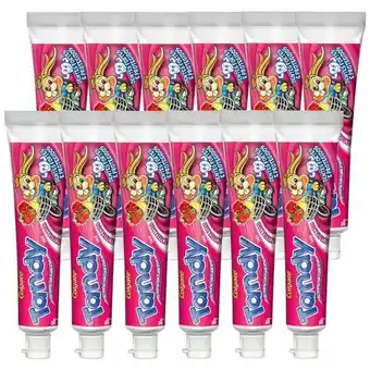 Pão de Açúcar Kit creme dental colgate tandy tutti frutti 50g com 12 unidades oferta