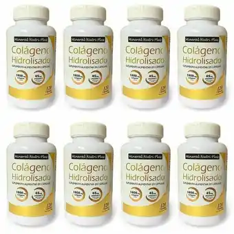 Pão de Açúcar Colágeno hidrolisado 1800 mg mnp + vit c 45 mg kit -8 potes oferta