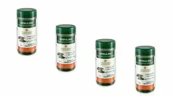 Kit 4 x spirulina 500 mg meissen 60 cápsulas gelatinosas