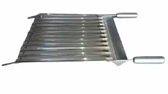 Pão de Açúcar Grelha argentina em aço inox 60x65cm  arteinoxx oferta