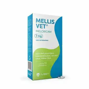 Pão de Açúcar Anti-inflamatório cães mellis vet avert 3mg oferta