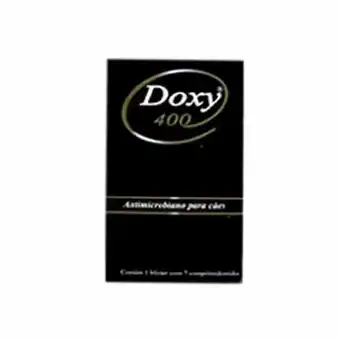 Doxy 400 antibiótico com 7 comp cepav