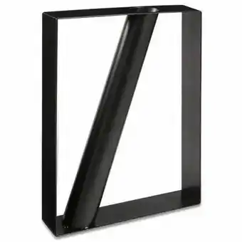 Pão de Açúcar Vaso geometrico preto em metal mart 12067 oferta
