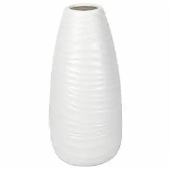 Pão de Açúcar Vaso decorativo em porcelana 12x25cm branco oferta