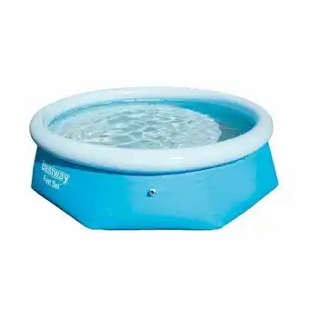 Pão de Açúcar Piscina inflável fast set 1.900l 2,15m x 63cm bestway oferta