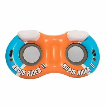 Boia inflável rapid rider x2 tub 2 pessoas + cooler bestway