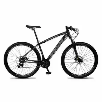 Pão de Açúcar Bicicleta mtb vega aro 29 quadro 21 alumínio 21 marchas freio mecânico preto cinza - spaceline oferta
