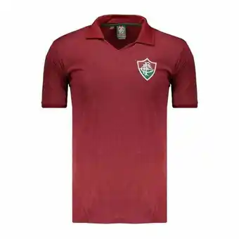 Polo fluminense halo masculina mescla vinho - mescla vinho - p