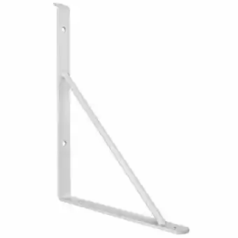 Pão de Açúcar Suporte para prateleira de vidro 30cm branco com 2 peças oferta