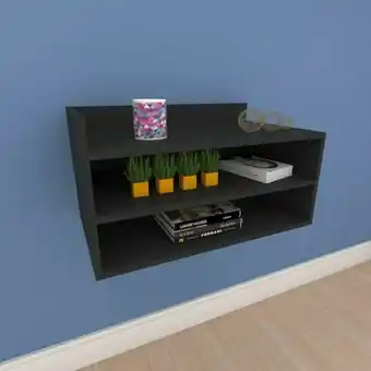Aparador moderno minimalista em mdf preto