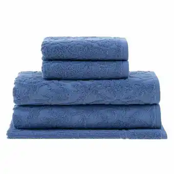 Pão de Açúcar Jogo de toalhas buddemeyer mauren banho azul 5 peças oferta