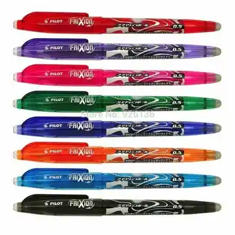 Caneta que apaga pilot frixion c/10 cores