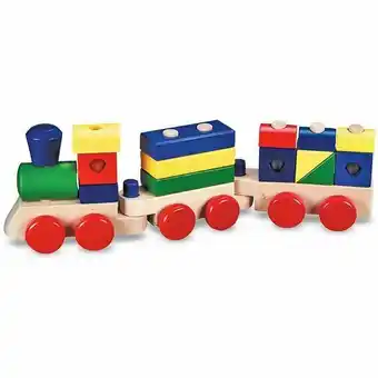 Trenzinho de madeira - formas e cores - melissa e doug