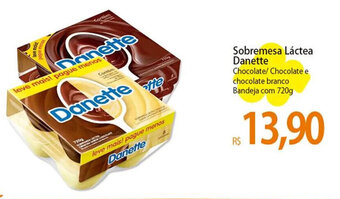 Atacadão Sobremesa Láctea Danette Bandeja com 720g oferta