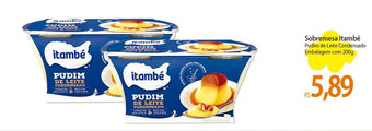 Atacadão Sobremesa Itambé Pudim de Leite Condensado Embalagem com 200g oferta