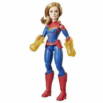 Pão de Açúcar Boneca capitã marvel 30cm - marvel oferta