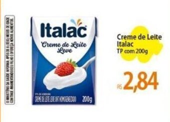 Atacadão Creme de Leite Italac TP com 200g oferta