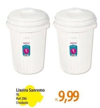 Lixeira Sanremo 9L