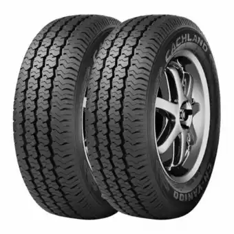 Pão de Açúcar Kit 2 pneus cachland aro 16 195/75r16 ch-van 100 8 lonas 107/105r oferta