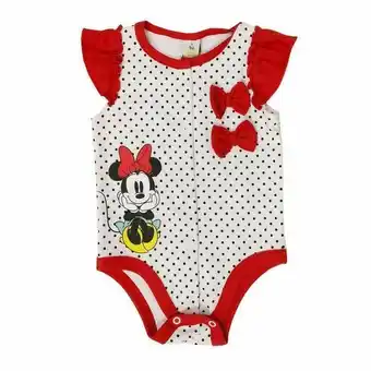 Pão de Açúcar Body manga curta - minnie - 100% algodão - branco - disney - rn oferta