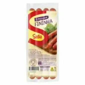 Sam's Club Linguiça mista fininha sadia pacote 240g oferta