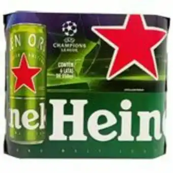 Sam's Club Cerveja lager heineken pack com 6 unidades 250ml cada oferta