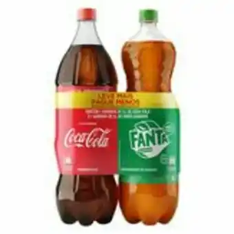 Sam's Club Refrigerante coca-cola + refrigerante fanta pack com 2 unidades 2l cada oferta